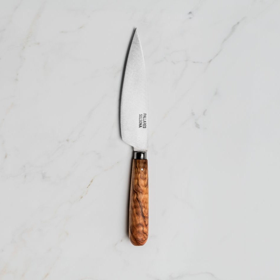 OLIVE WOOD UTILITY KNIFE / C.S