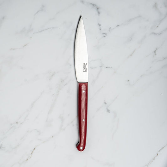 RED FIBER TABLE KNIFE / 10CM