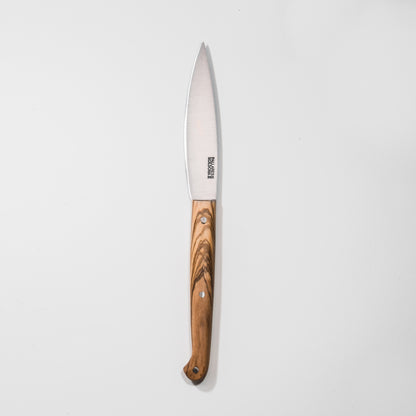 OLIVE WOOD TABLE KNIFE / S.S