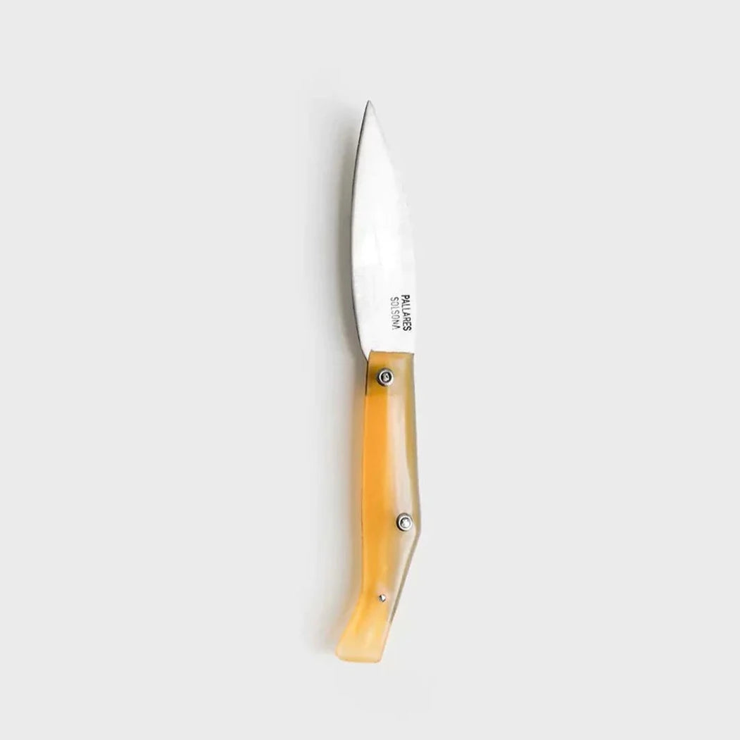 Couteau d'office pallares solsona inox manche en buis